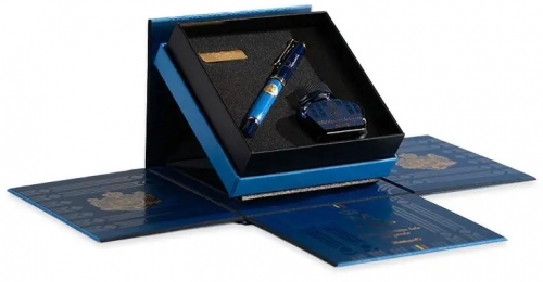 Stilou Pelikan Editie Regala limitata Majestatea Sa Margareta, penita aur 18k, accesorii placate cu aur